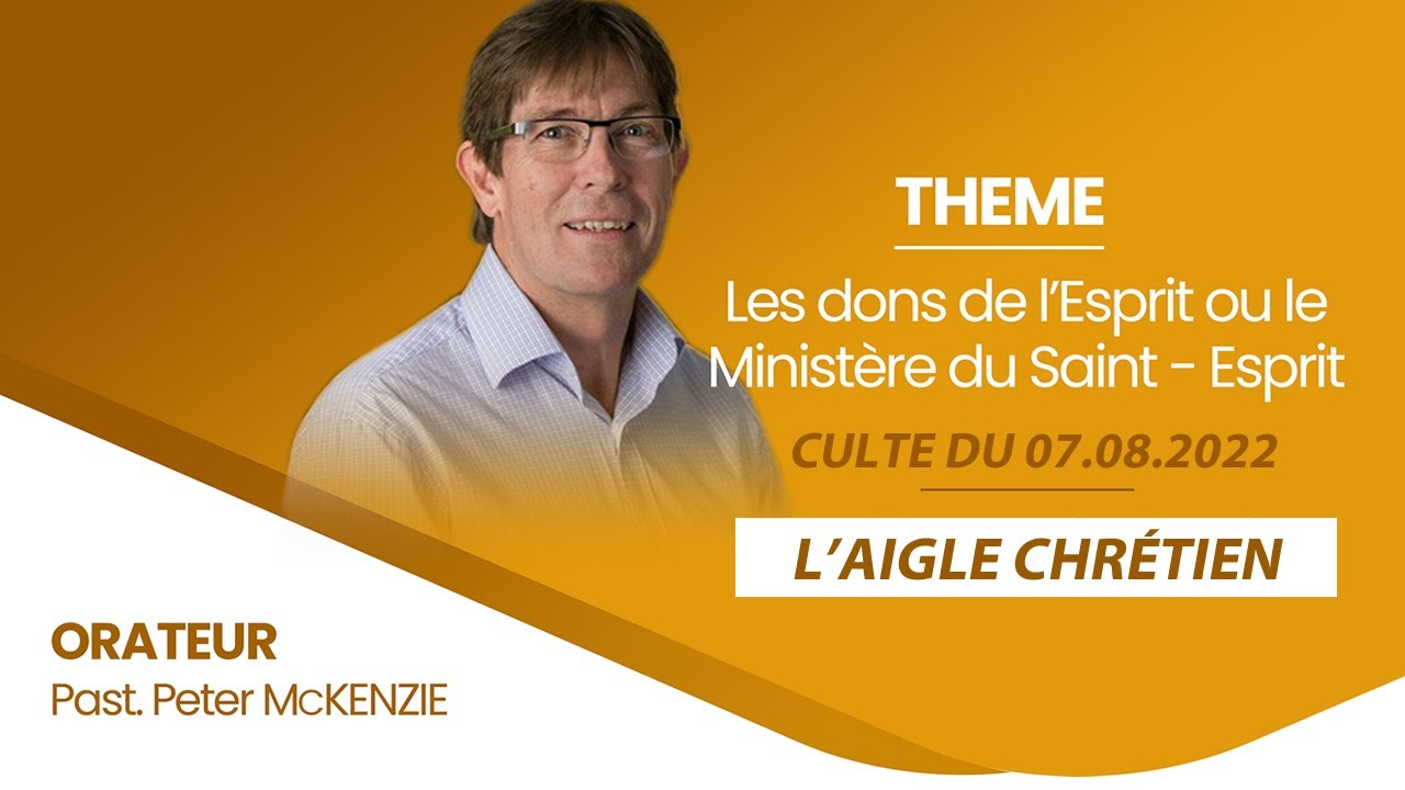 Le Chrétien Aigle - PETER McKENZIE