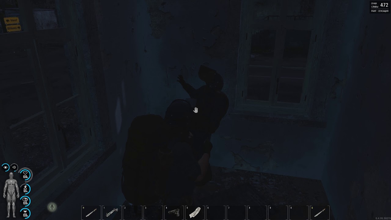 SCUM- игра на PVE сервере: Only PVE Friendly Server-1 (без комментариев).