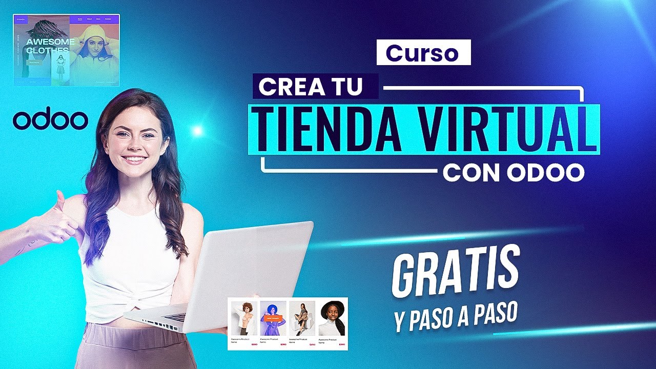 Curso: Crea tu tienda virtual para tu negocio con ODOO - GRATIS (paso a paso)