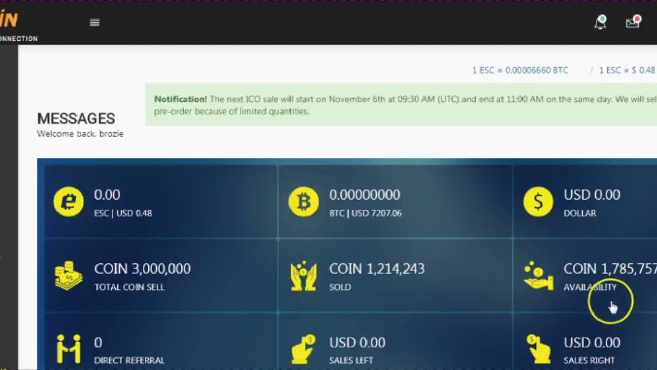 (Escoin) ICO GOOD ESCOIN  - LenDing DavorCoin - HexTraCOin - Hydrocoin - RegalCOin
