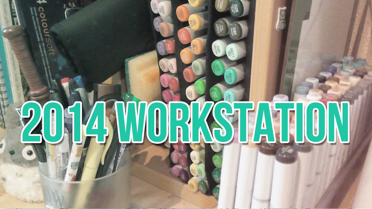 My Art Workstation Jan 2014