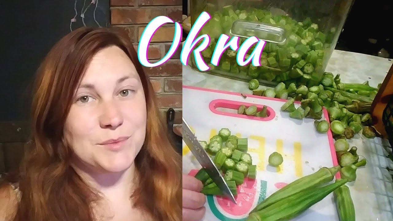 How to Freeze Okra for Frying or Gumbo!
