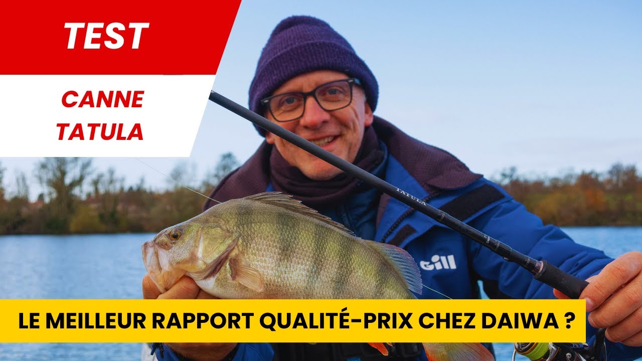 Test de la canne Tatula de Daiwa