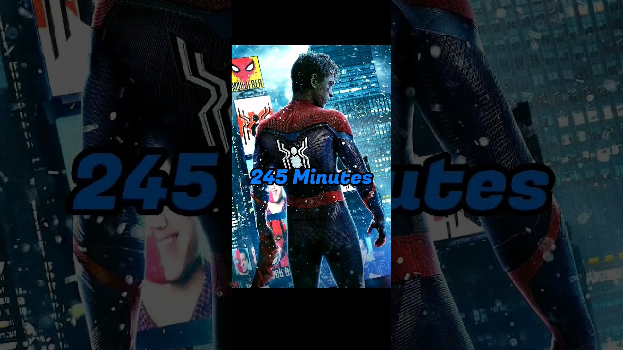Top Ten MCU Characters Ranked by Screentime!  #spiderman #marvel