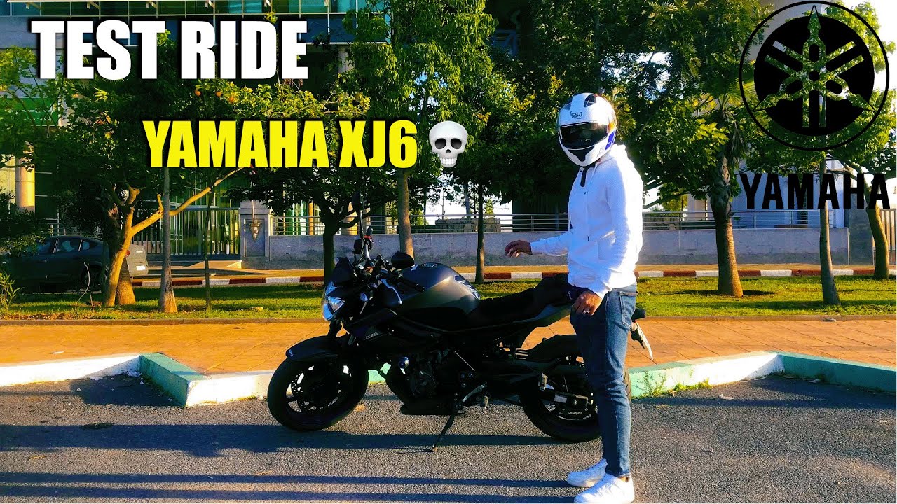 test ride #01 yamaha xj6