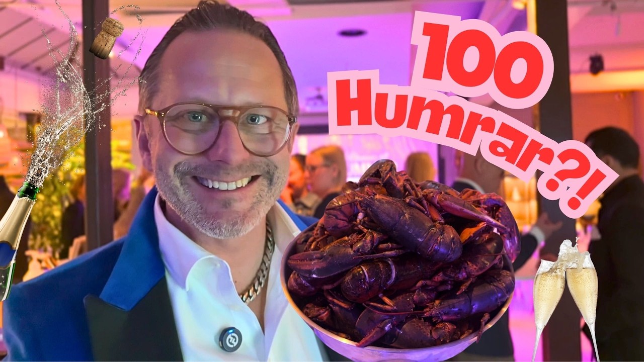 100 humrar & obegränsat med bubbel – Sveriges lyxigaste event?