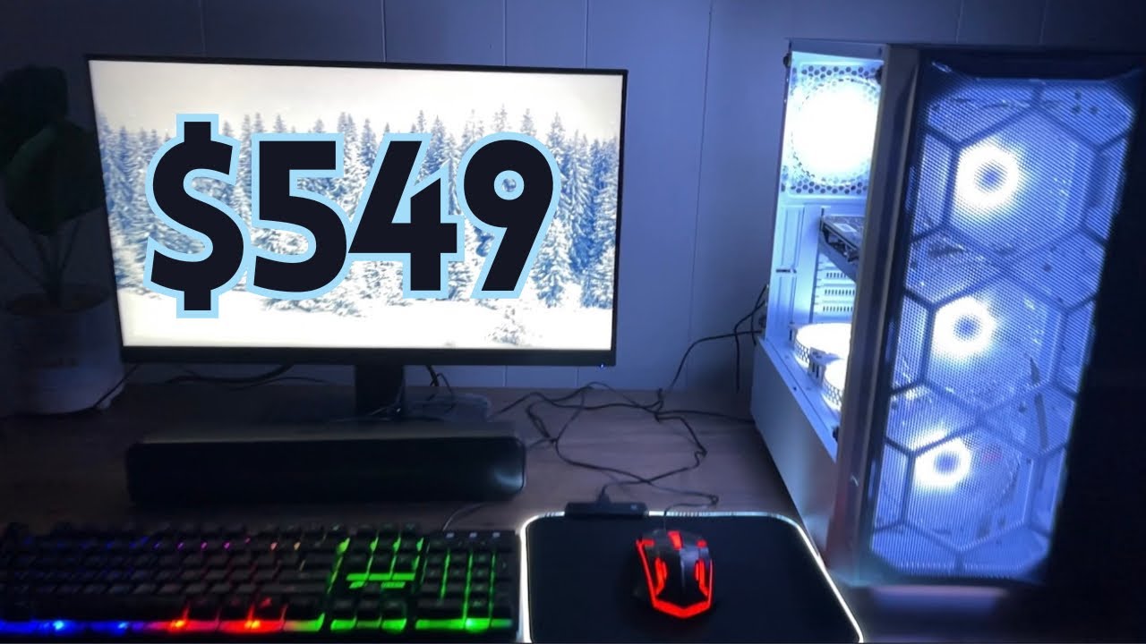 Покупка самого дешевого ПК на Amazon | STGAubron Gaming PC