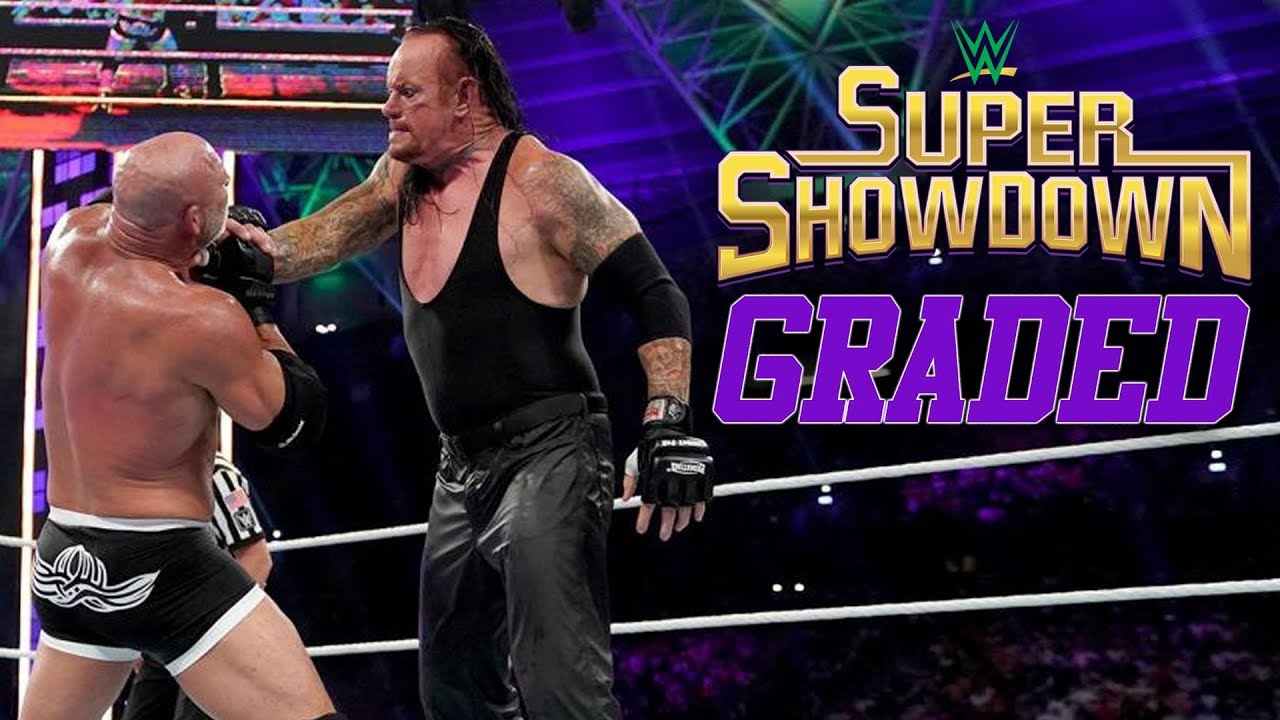 WWE Super ShowDown: GRADED | Undertaker vs Goldberg, Seth Rollins vs Baron Corbin & More