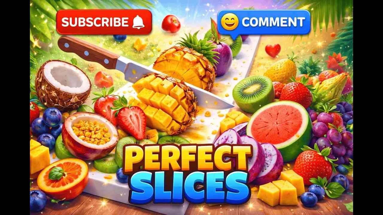 Perfect Slices Live Now 🍎🔪 Gameplay #live  #shorts #shortsfeed #virallive #viralperfces  #short
