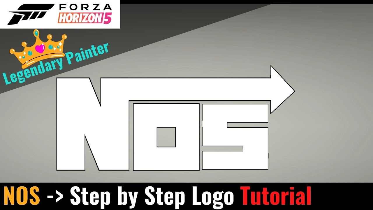 NOS Logo Tutorial - Forza Horizon 5