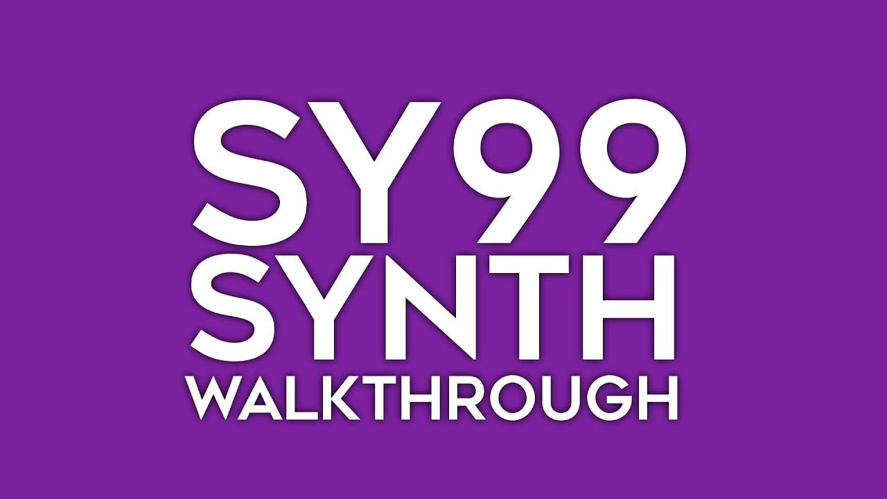 Yamaha SY99 tutorial - a patch from scratch and a history lesson (feat. @VultureCulture )