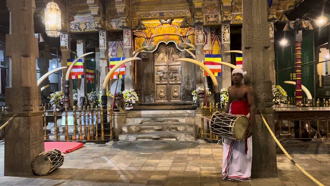 ශ්‍රී දළදා මාලිගාවේ තේවාව වෙලාව