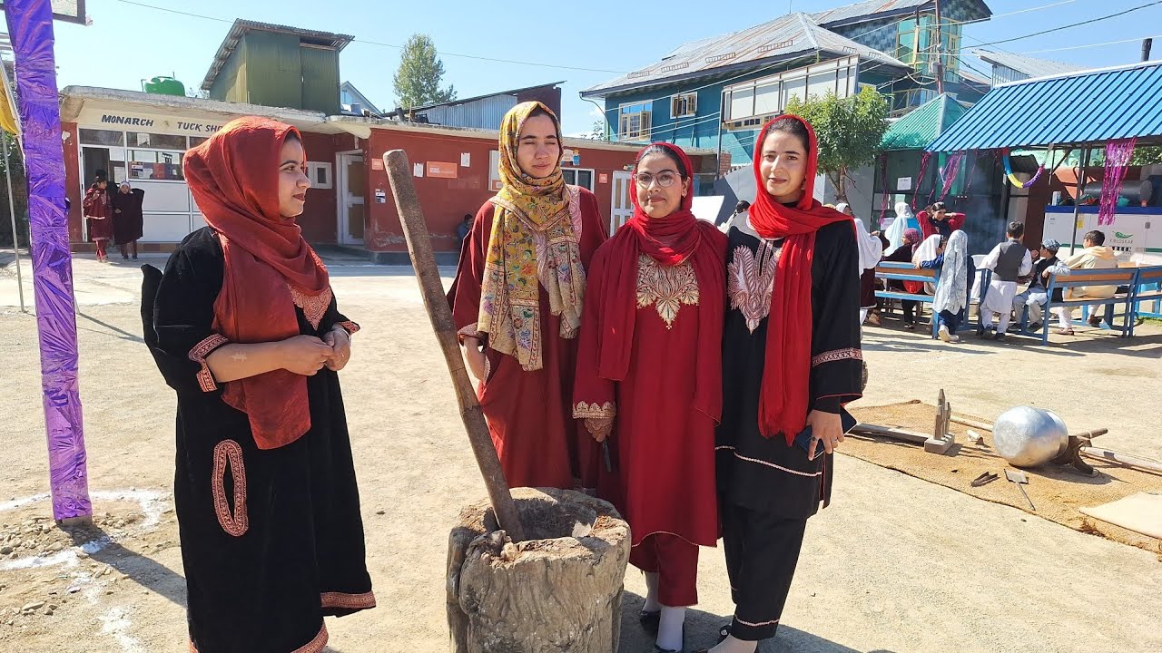 Monarch Secondary School, Handwara, organized cultural day with enthusiasm.