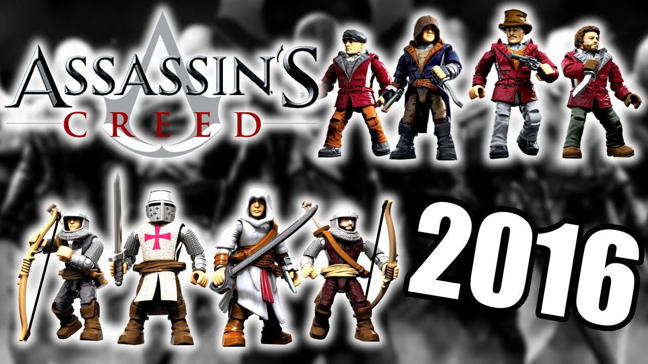 ASSASSIN'S CREED MEGA BLOKS 2016 FALL SET IMAGES (HD)!!!