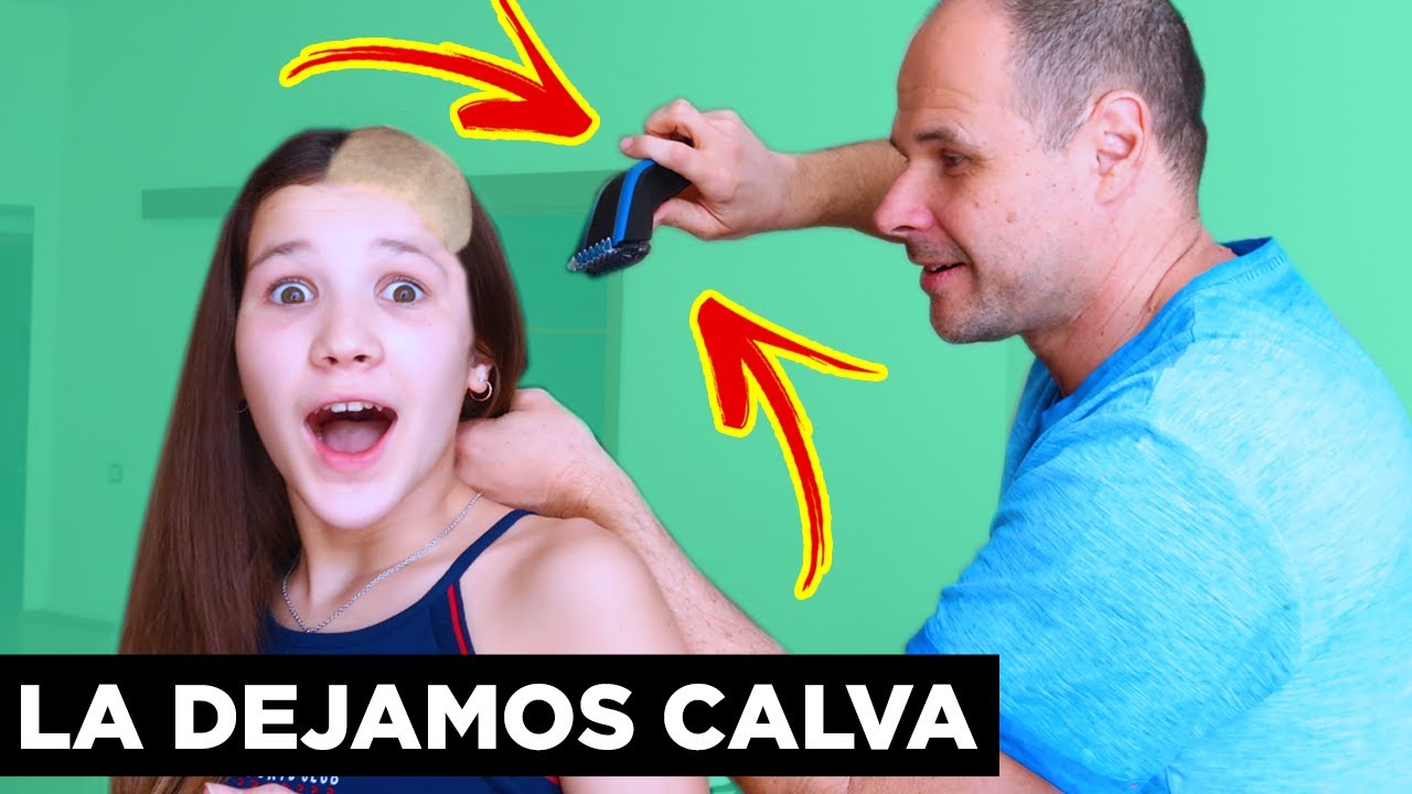 LE CORTAMOS EL PELO A DANIELA | LA TENEMOS QUE DEJAR CALVA! | Yippee Family