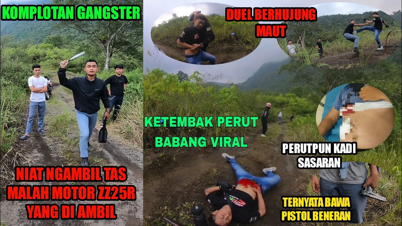 BABANG VIRAL DITEM_BAK GANGSTER NIAT NGAMBIL TAS MALAH MOTOR ZX25R YANG DIRAMPAS