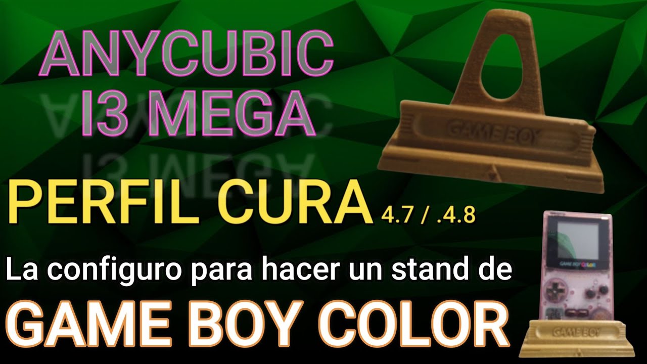 Anycubic i3 Mega - Configurar perfil Cura (4.7/4.8)