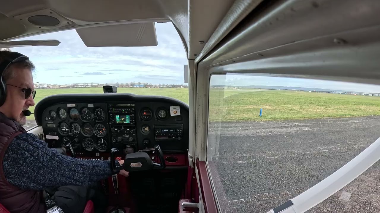 Cessna 172 | Full Flight | 4K | Monmouth and Skenfrith castle (Jan 2026)