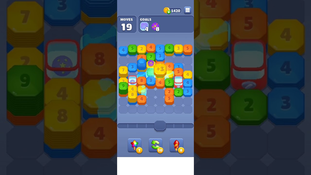Throw Blocks Level 96 Shoot & Merge Mobile Gameplay