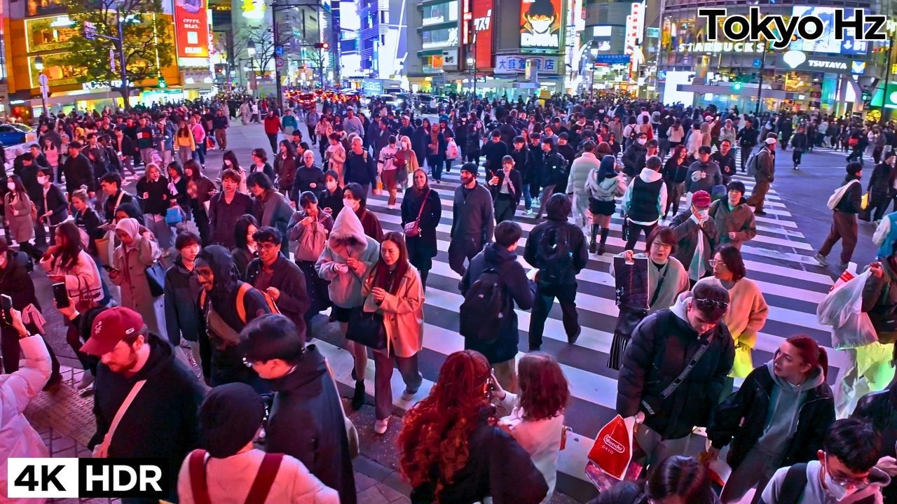 😆This Is So Fun! Film Me!! | Shibuya Crossing in Shibuya Tokyo Jp  2026 4kHDR