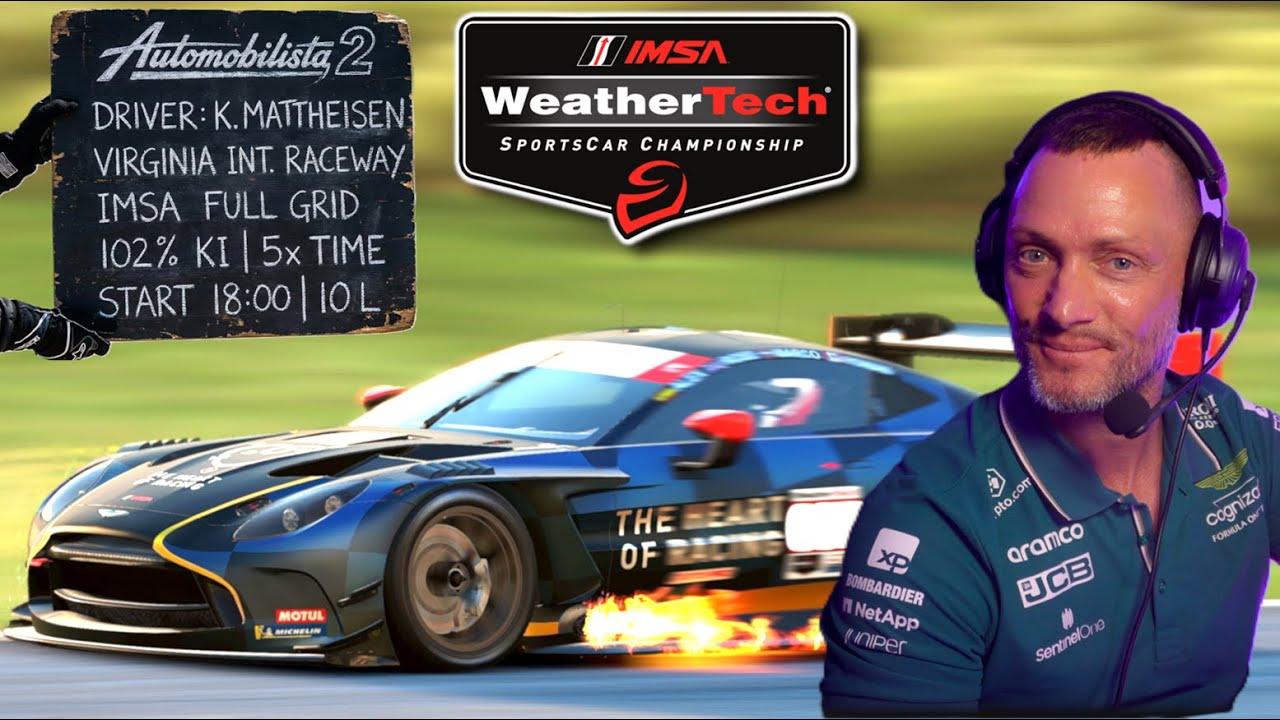#Automobilista2 | IMSA Full Grid @ Virginia Int. Raceway | #OTSE