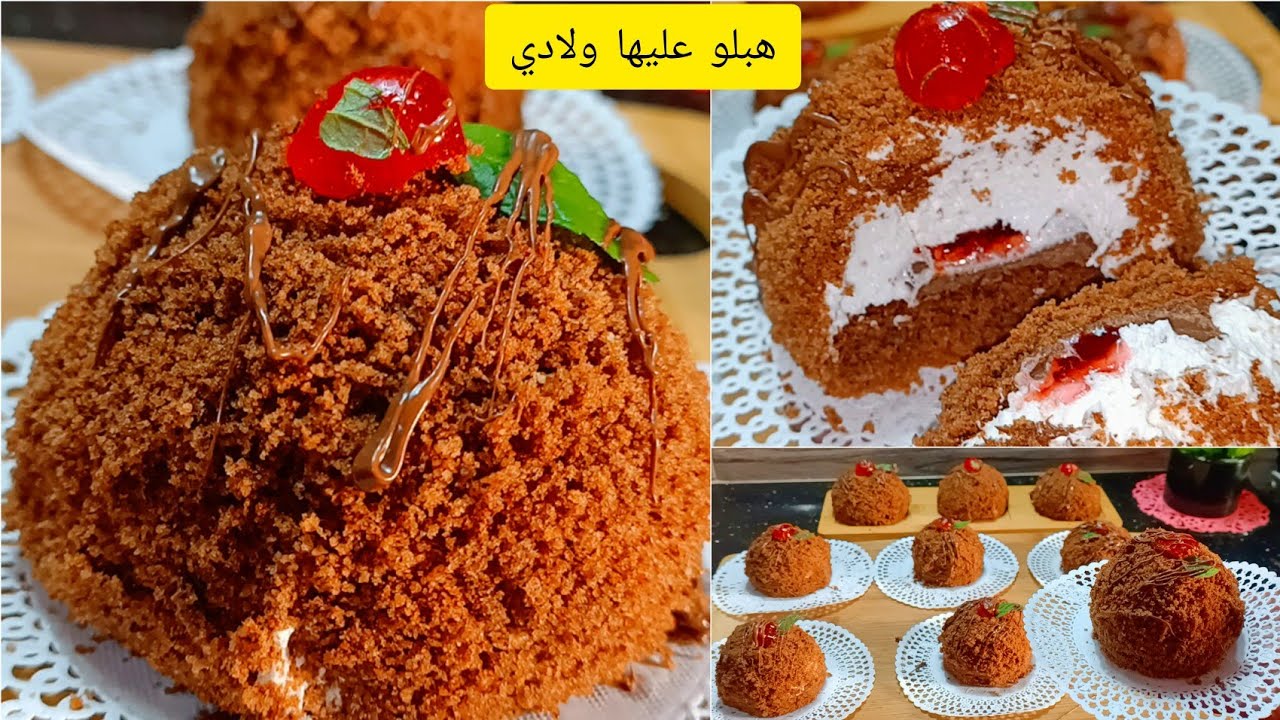 جربولي هاذ القنبلة⁦🇩🇿⁩ في البنة ورجعولي لخبر تذوب فلفم ذوبان رهيبة .سلطانة الحلويات