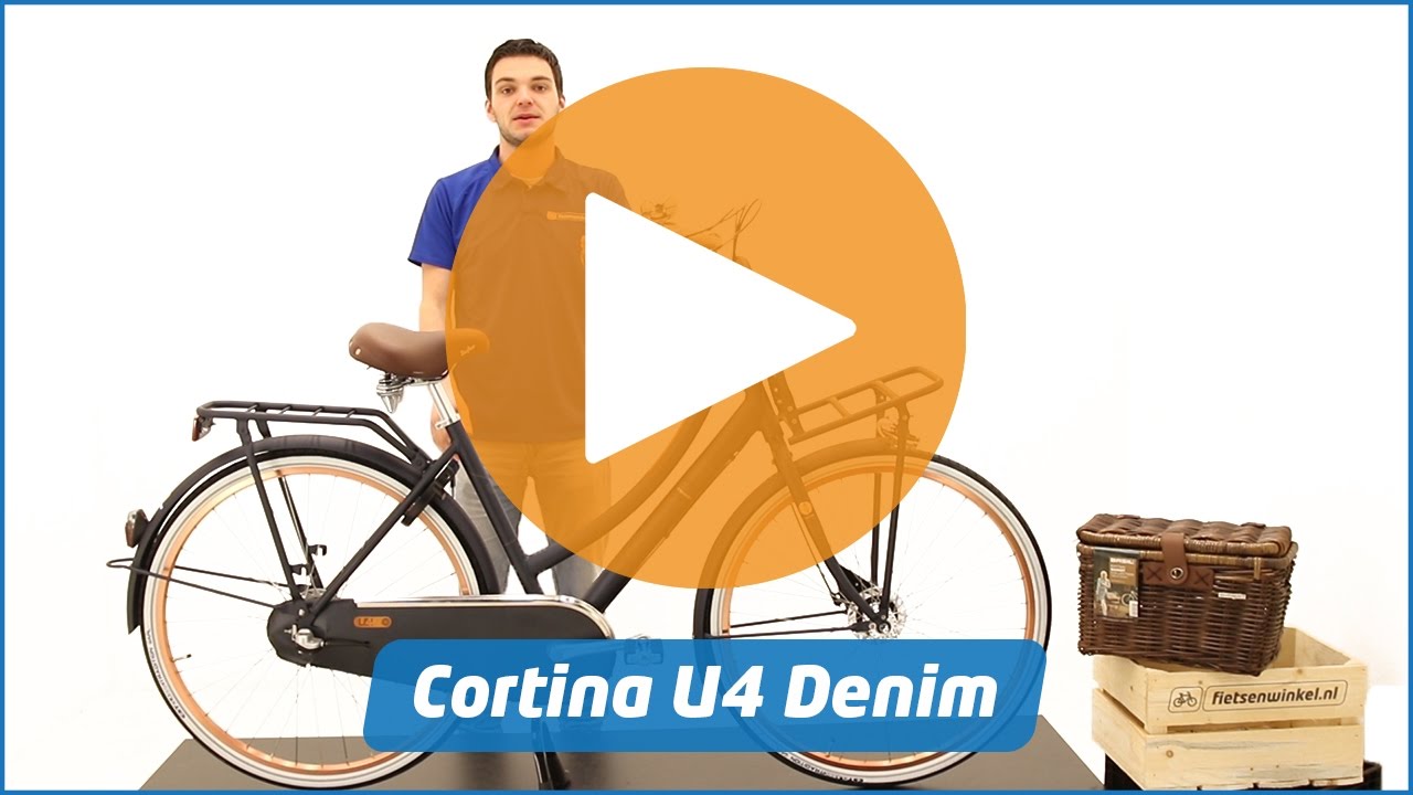 Cortina U4 Denim | Transportfiets