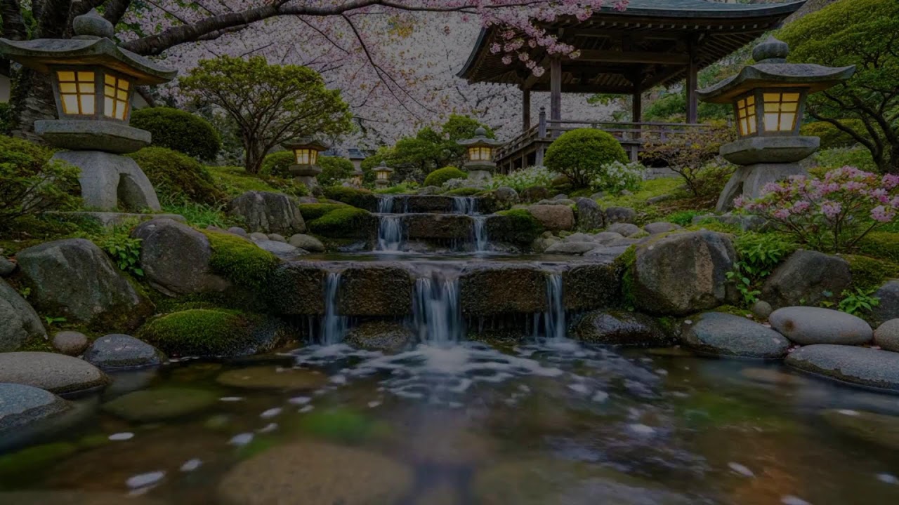 🔴 Relaxing Spa Music | Meditation, Sleep & Waterfall Sounds for Stress Relief