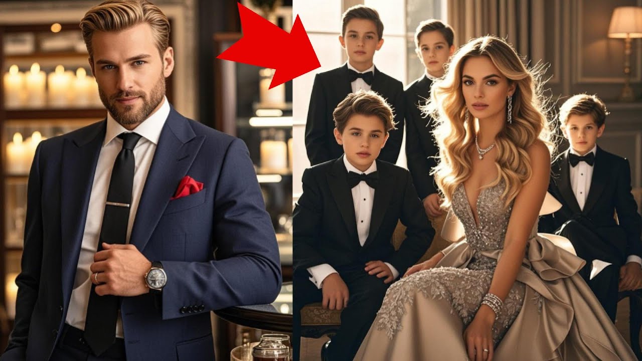 FIVE YEARS LATER SHE RETURNED WITH THEM..FIVE YEARS THE TRUTH BROKE HIM