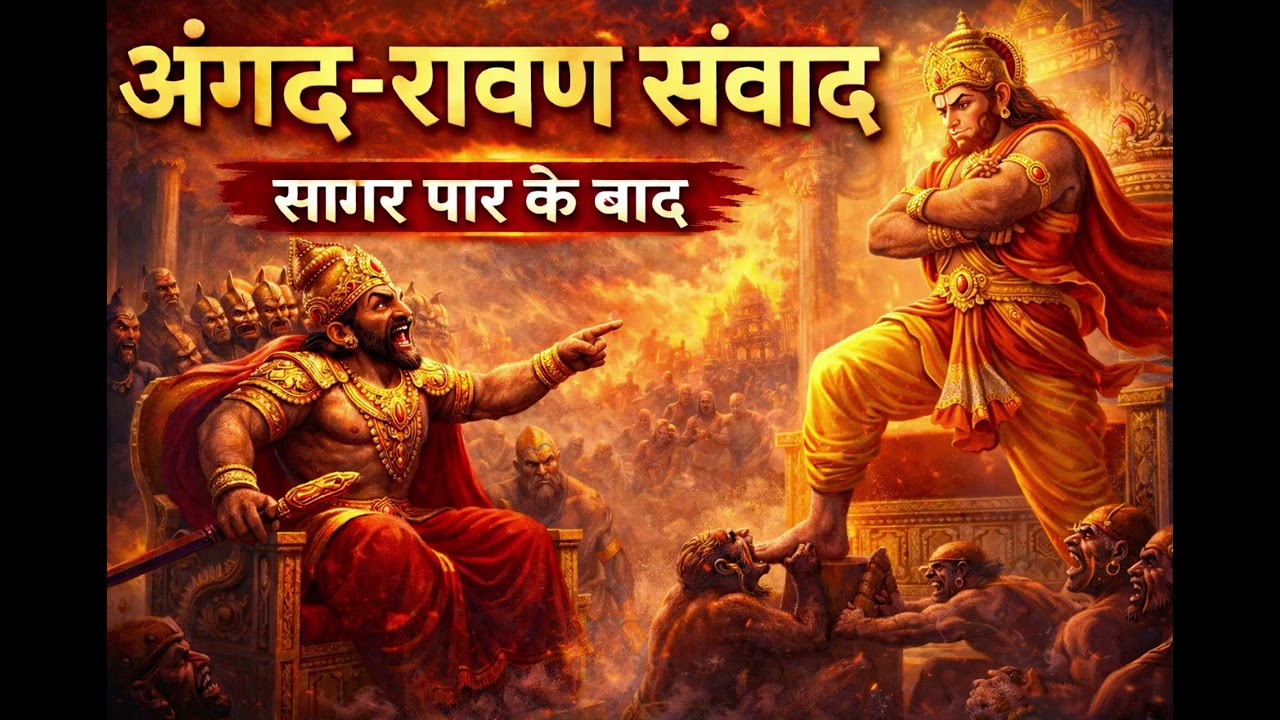 रामायण अंगद-रावण संवाद और अंगद का पैर 