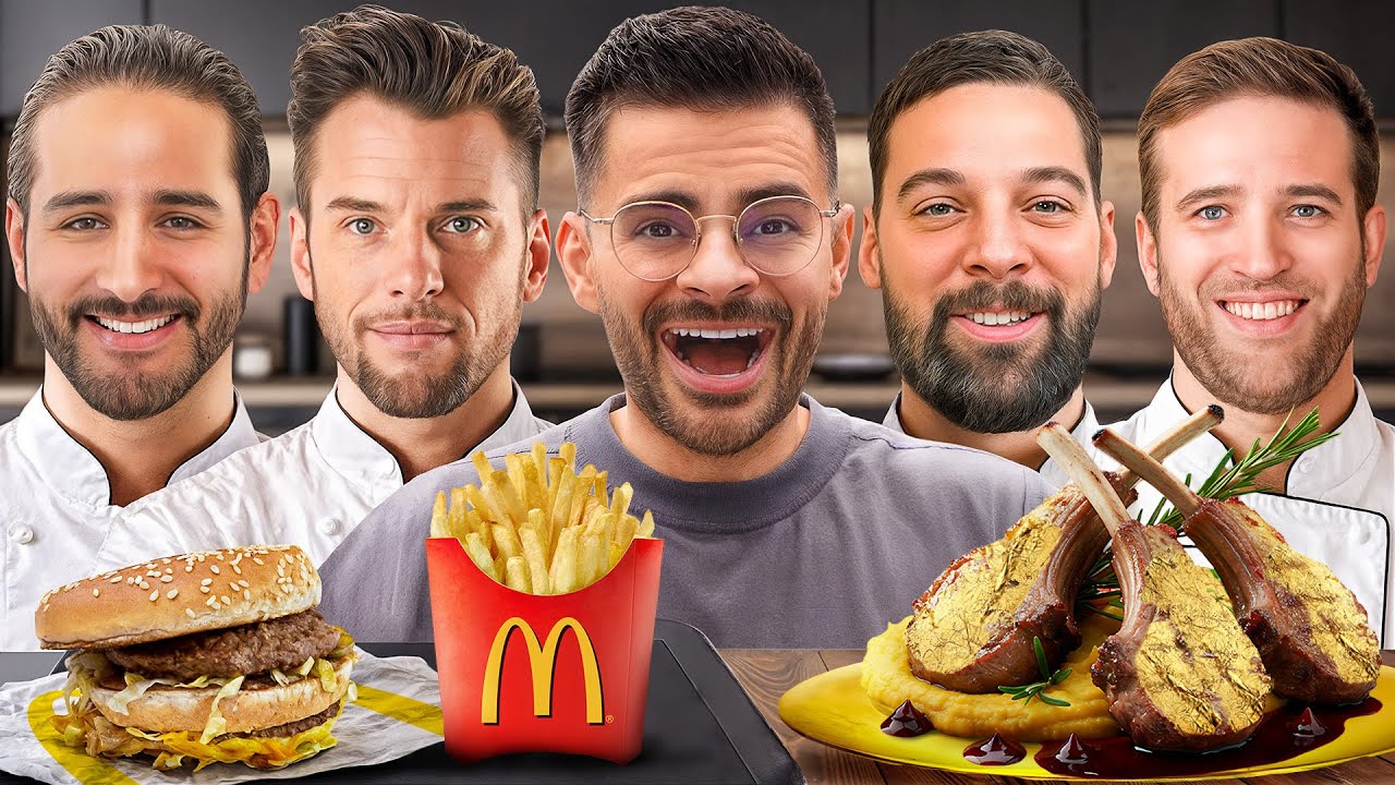 Qui Fera Le Meilleur Plat Avec Du McDo ? (Ft. 4 Top Chef)