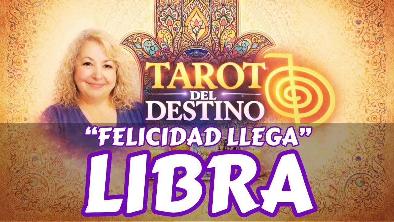 LIBRA ♎ DESPUÉS DEL DOLOR… LLEGA LA FELICIDAD QUE MERECES | Tarot del Destino #libra