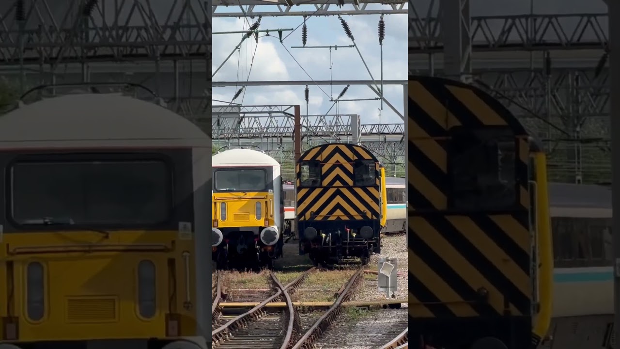 89001 &ldquo;AVOCET&rdquo; in LSL Crewe #class678 #railway #battleofbritain #class720 #train #trainspotting