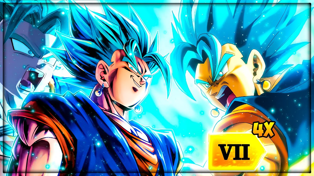 MUITO DANO! EU DEIXEI O VEGITO BLUE ZENKAI UM MONSTRO NO PVP - Dragon Ball Legends