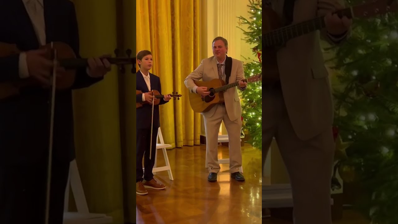 Bluegrass Christmas at the White House with Parker Malone and Randy Lanham!