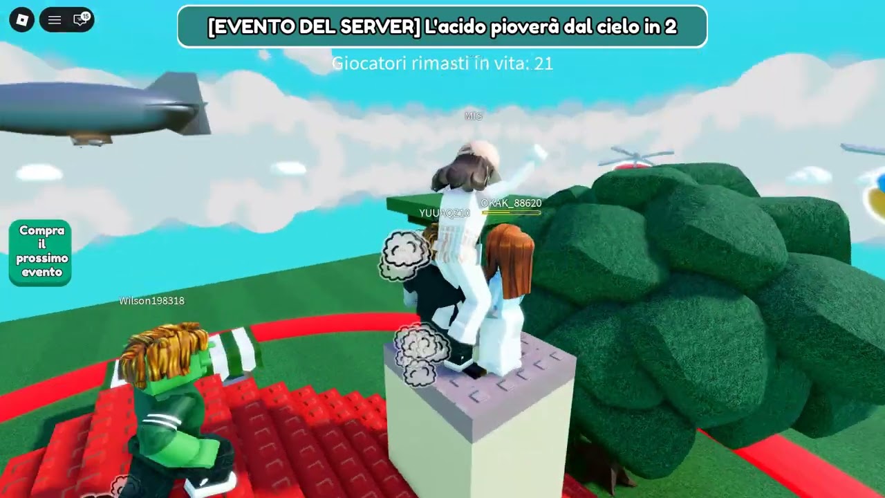 NON USCIRE DL CERCHIO O MUORI SU ROBLOX.