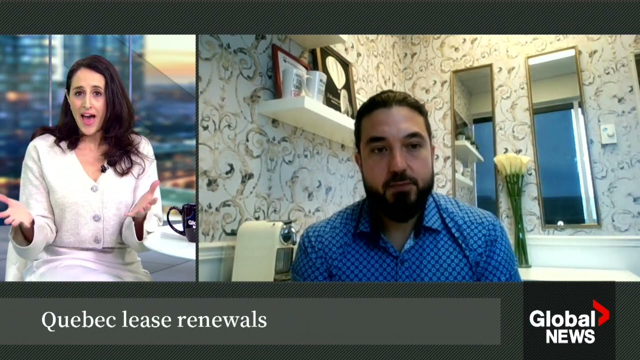 What can you do if you receive a rent increase.  Montreal, Quebec, 2024. Real estate.