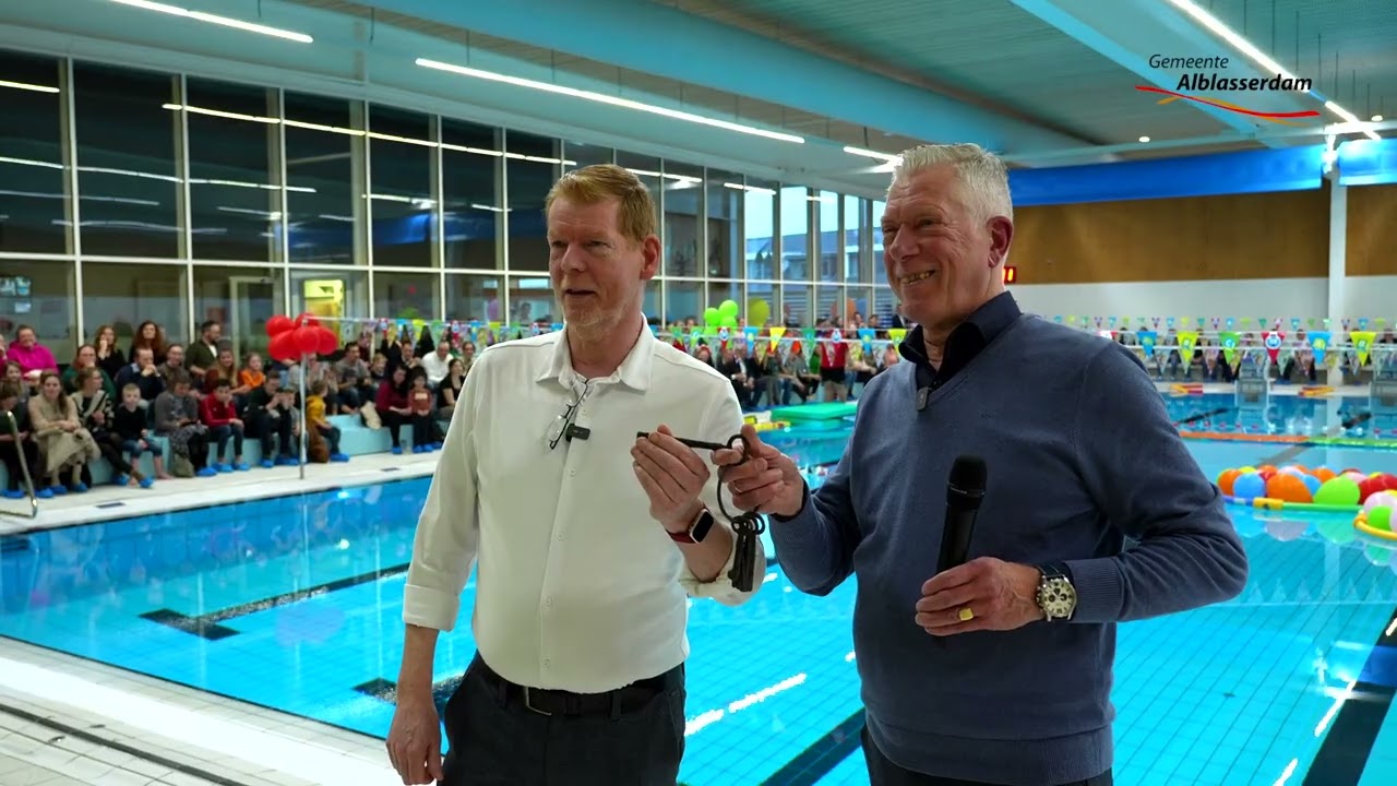 Opening zwembad Sportcentrum Blokweer
