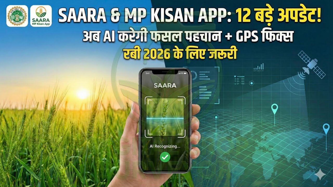 SAARA App के 12 बड़े अपडेट | Rabi 2026 New Features & AI Tool