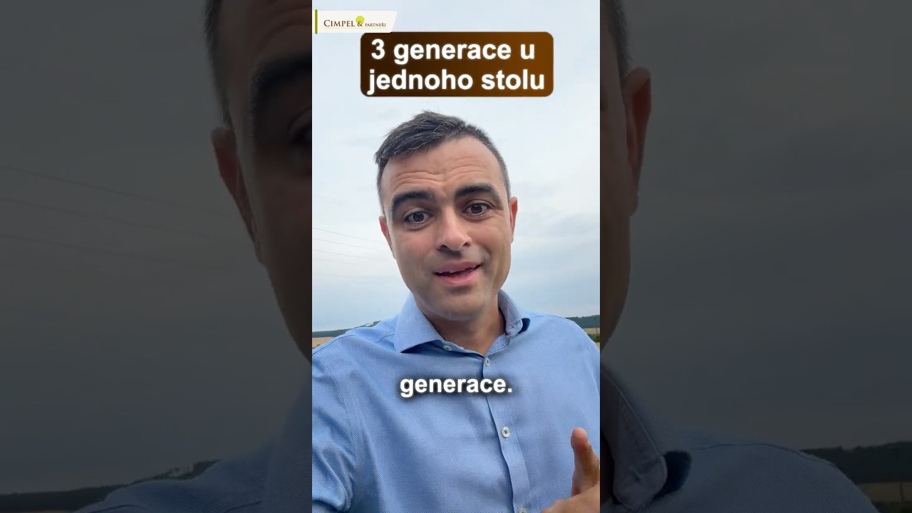 3 generace u jednoho stolu