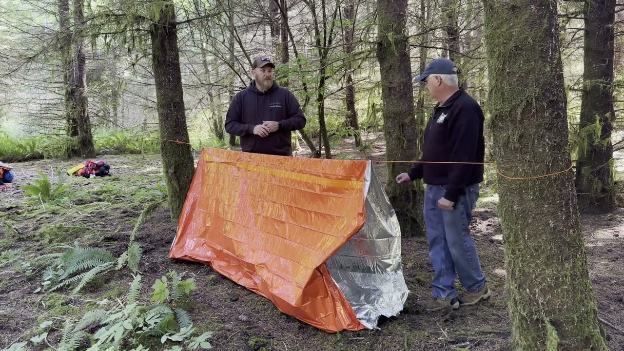 Emergency shelter for search and rescue. Ep. 36