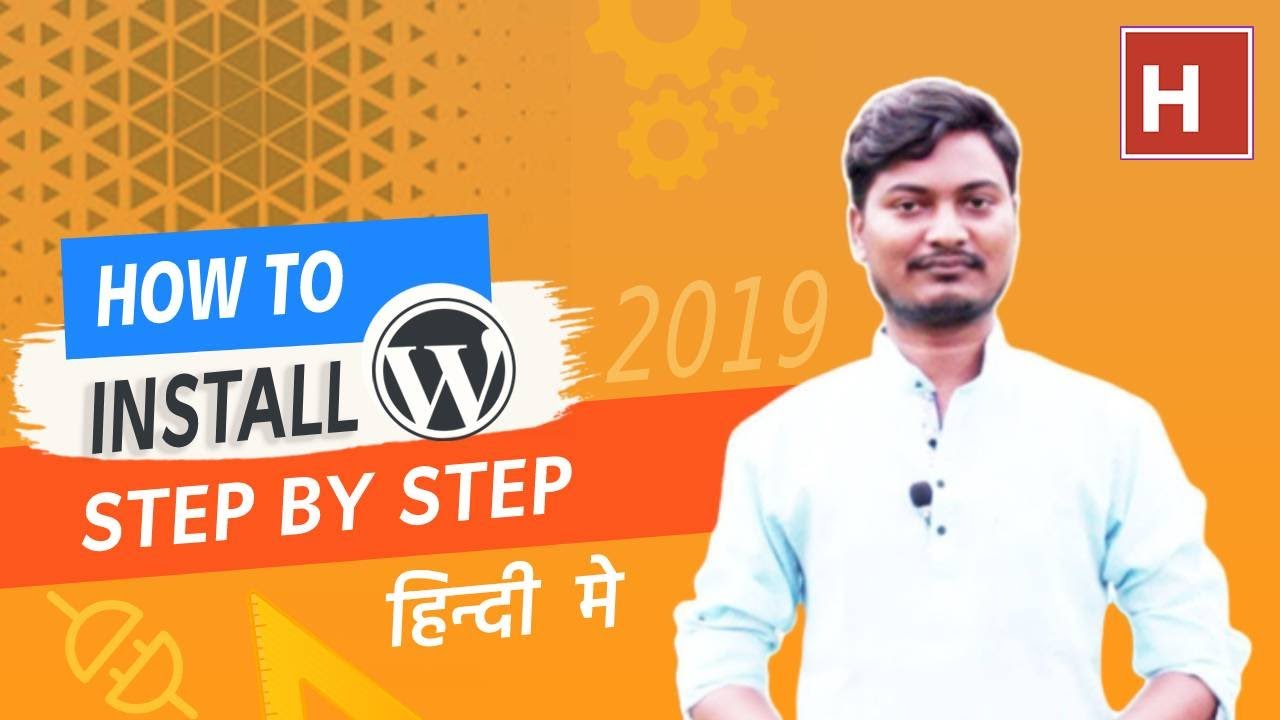 how to install WordPress step by step in Hindi from start to finish (no step skip)