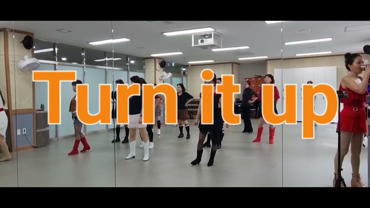 Turn it up Linedance 🧡 턴잇업 라인댄스