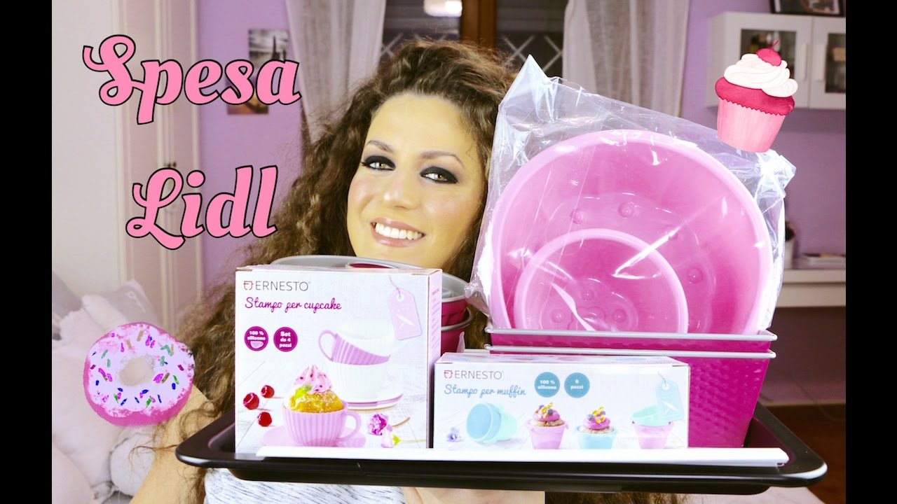 🛍SPESA DA LIDL🛍 Volume 2 (Cucina: stampi x torte, muffin e cupcake, teglie da forno e basi x torte)