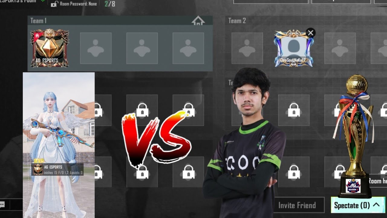 AG Esports vs iQooSouLNakuL7 1v1 M24 @iQOOIndia @IQOOSOUL 