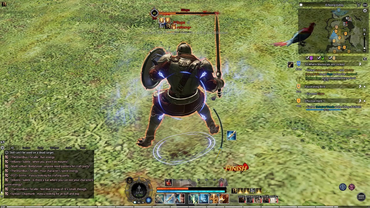 Bless Online 1v1 (42)Paladin vs (41)Guardian