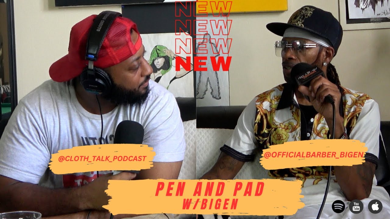 Bigen Talks Tennessee Roots, Hustling, Getting Shot, Spirituality, Art & More [CLOTH TALK PODCAST]