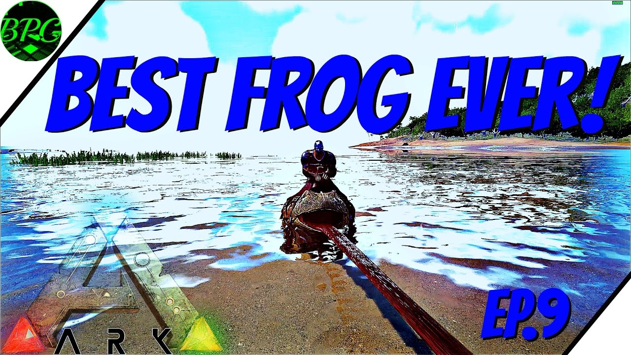 EP.9 BEST FROG/BRONTO TAME?! Modded Ark: Extinction