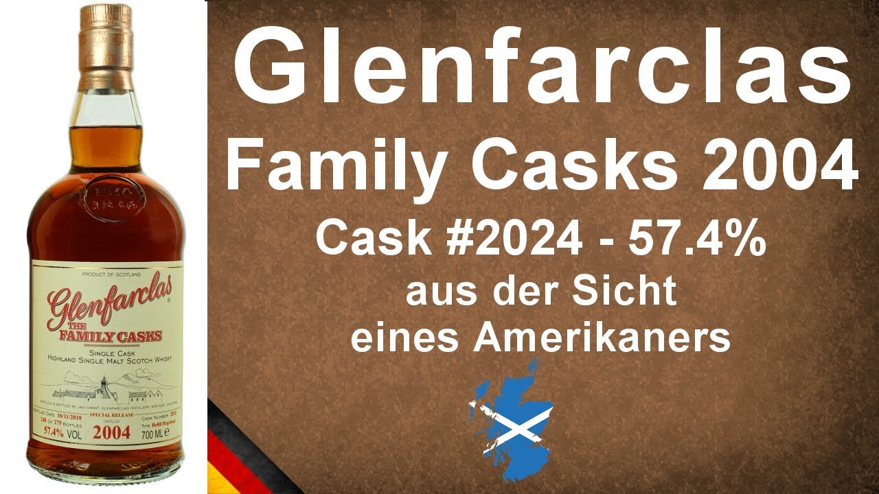 Glenfarclas Family Casks 2004 Cask #2024 mit 57.4% Single Malt Verkostung #1059 von WhiskyJason