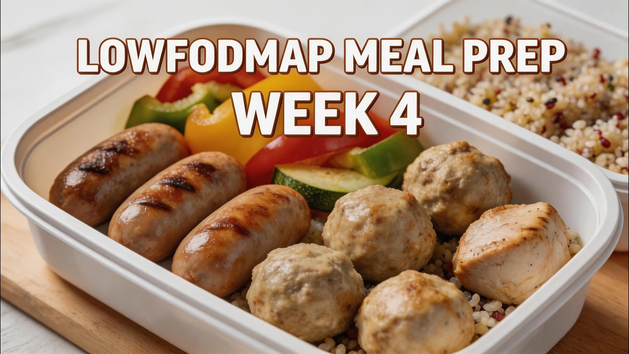 Gut Healing Week 4 | Low FODMAP Meal Prep Ideas